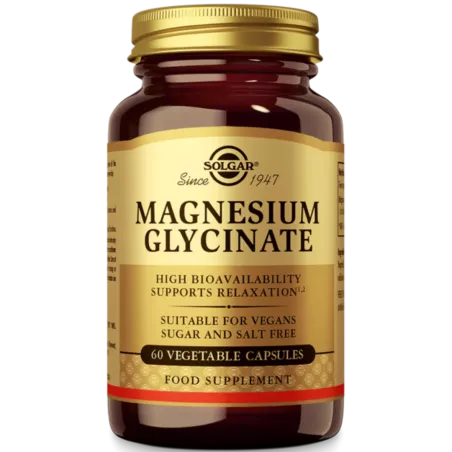 Magnesium Glycinaat van Solgar® - Voor ontspanning en spieren | vitsenmins.nl