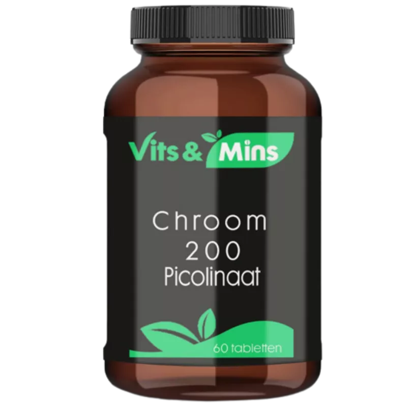 Chroom 200mcg picolinaat kopen | Vits & Mins