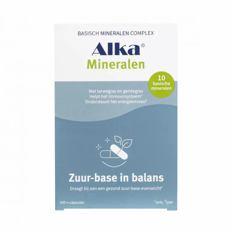 Tijdelijk 20% korting op Alka® Mineralen | Basisch mineralencomplex | vitsenmins.nl