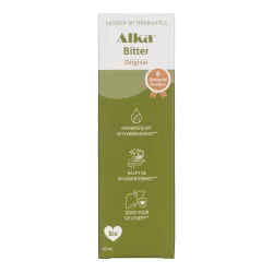 Alka® Bitter Original - Natuurlijke ondersteuning voor spijsvertering & lever | vitsenmins.nl