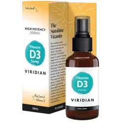 Viridian Vitamin D3 2000 IU Spray