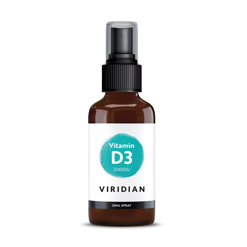 Viridian Vitamin D3 2000 IU Spray
