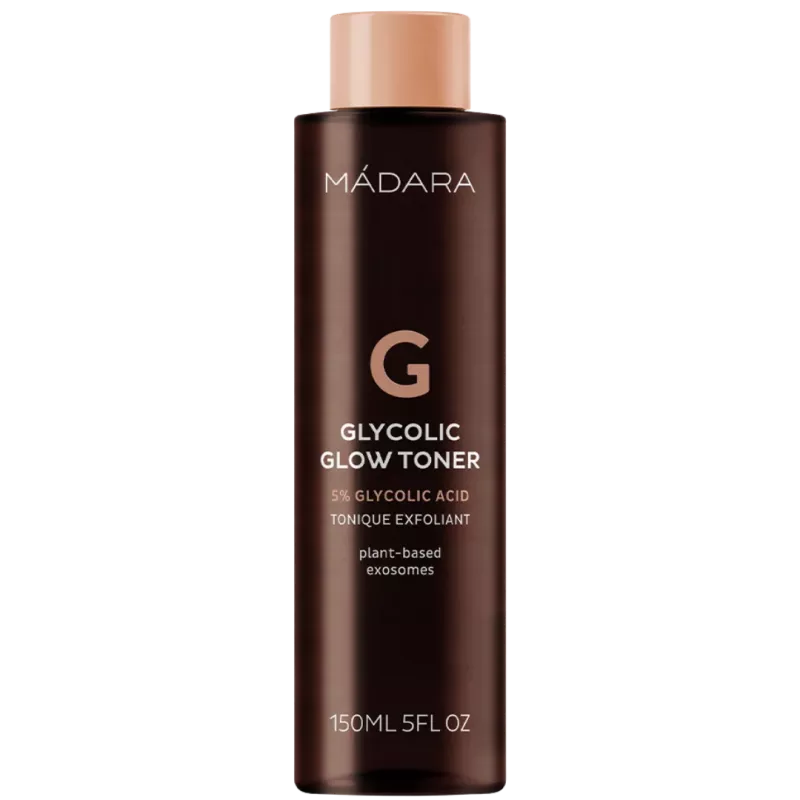 MÁDARA Glycolic Glow Toner – Exfoliërende AHA toner | vitsenmins.nl