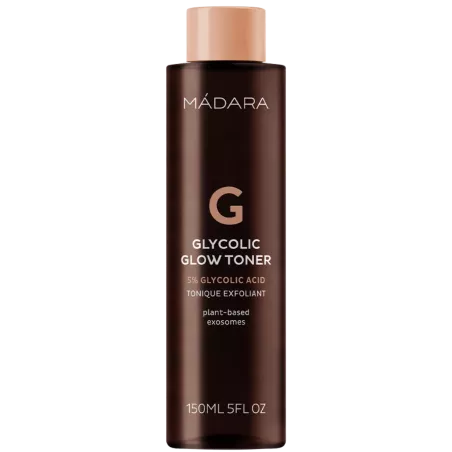 MÁDARA Glycolic Glow Toner – Exfoliërende AHA toner | vitsenmins.nl
