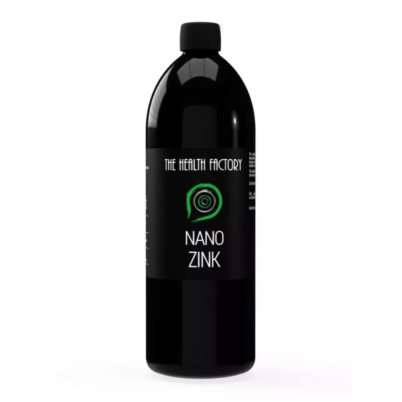 Nano Zink - The Health Factory | Zink supplement vloeibaar | vitsenmins.nl
