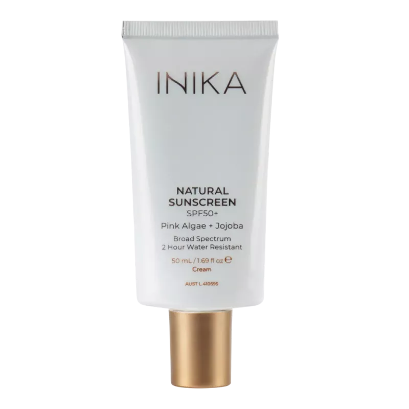 INIKA Natural Sunscreen SPF50+ – Minerale zonbescherming | vitsenmins.nl
