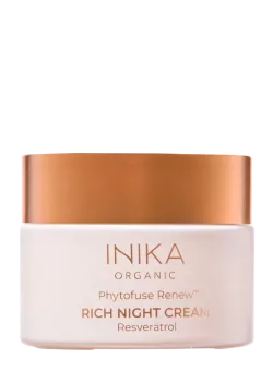 INIKA Phytofuse Renew Rich Night Cream - Extra rijke nachtcrème | vitsenmins.nl