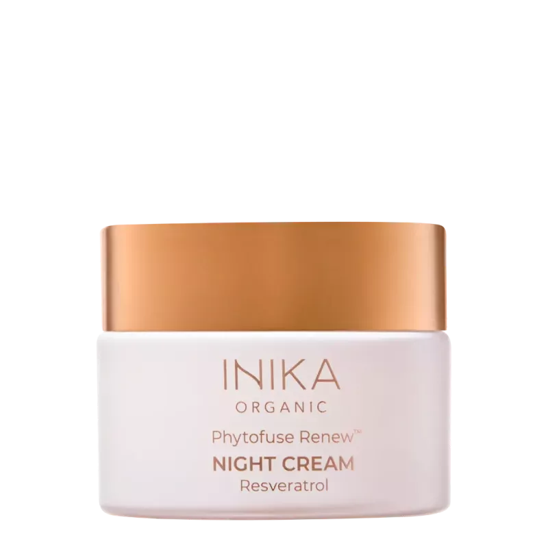 INIKA Phytofuse Renew Night Cream - Verzorgende nachtcrème | vitsenmins.nl
