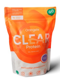 Orangefit Clear Protein | Fruitige Eiwitshake | Vits & Mins