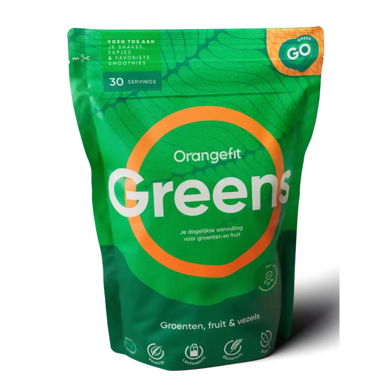 Orangefit Greens | Supergreens Supplement | Vits & Mins
