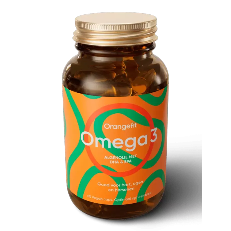Orangefit Omega 3 Algenolie | Vegan Omega 3 | Vits & Mins