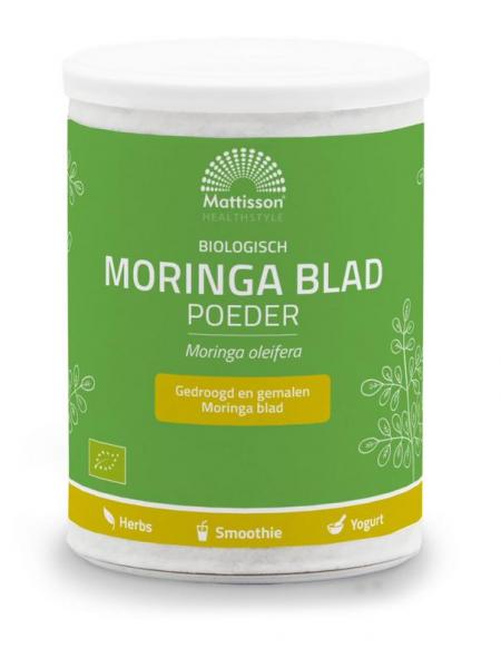 Mattisson Moringa blad poeder moringa oleifera bio