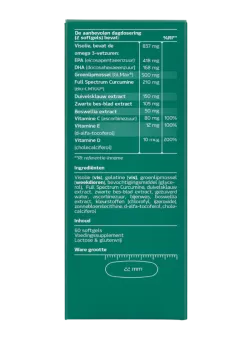 Synofit 7in1 Groenlipmossel Complex | Met Boswellia | Vits & Mins