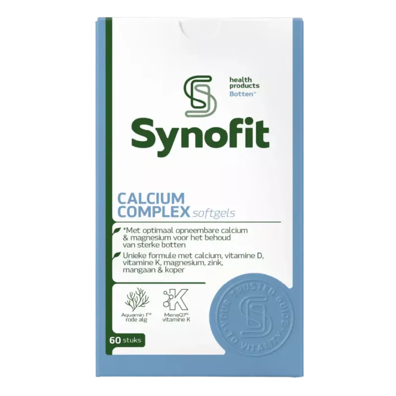 Synofit Calcium Complex | Met Vitamine D3 en K2 | Vits & Mins