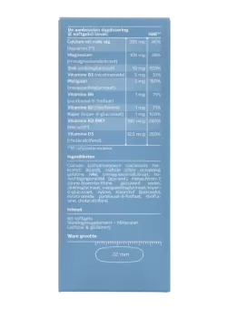 Synofit Calcium Complex | Met Vitamine D3 en K2 | Vits & Mins