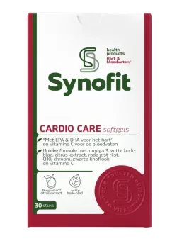 Synofit Cardio Care | Omega 3 Hart Supplement | Vits & Mins