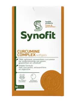 Synofit Curcumine Complex | Bio-CM100® met Astaxanthine | Vits & Mins