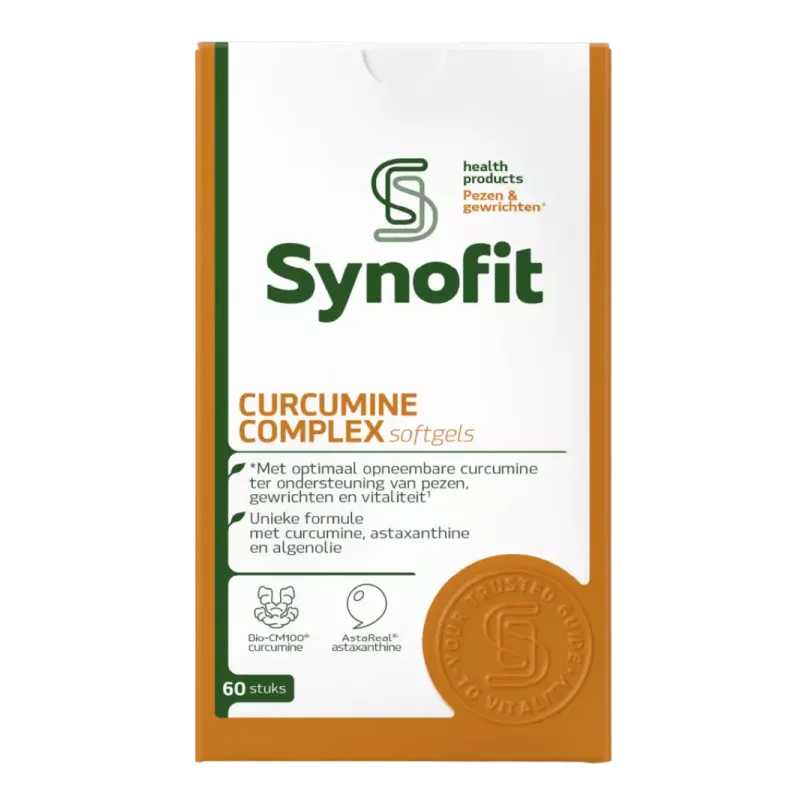 Synofit Curcumine Complex | Bio-CM100® met Astaxanthine | Vits & Mins
