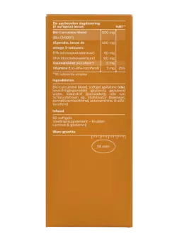 Synofit Curcumine Complex | Bio-CM100® met Astaxanthine | Vits & Mins