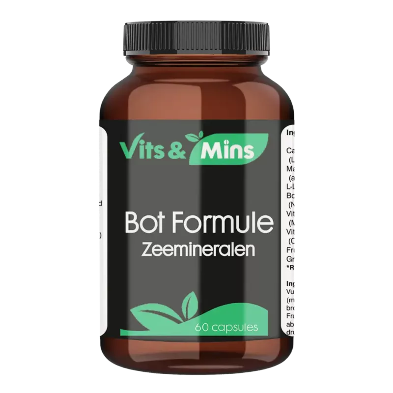 Bot Formule Zeemineralen | Calcium met D3 en K2 | Vits & Mins