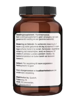 Vitamine B12 3000 mcg en Folaat – Hoge dosering, snel opneembaar | vitsenmins.nl