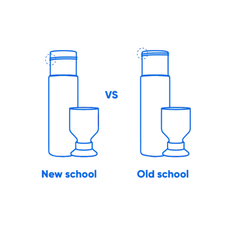 Dopper Original Vervangingsbeker Old School | Vits & Mins