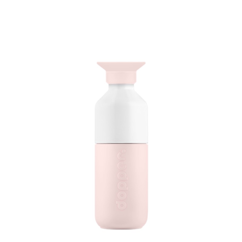 Dopper Steel 350 ml Soft Pink | RVS Waterfles | Vits & Mins