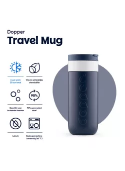 Dopper Travel Mug 300 ml Breaker Blue | Thermosbeker | Vits & Mins