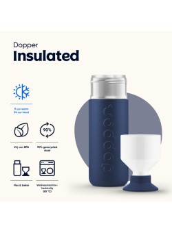 Dopper Insulated 580 ml Breaker Blue | Thermosfles | Vits & Mins