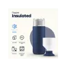 Dopper Insulated 1L Breaker Blue | Thermosfles 1 Liter | Vits & Mins