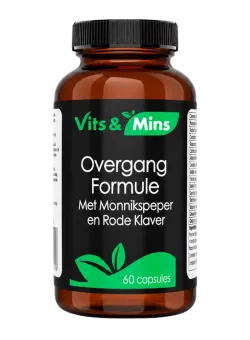 Vits & Mins Overgang Formule - Natuurlijke ondersteuning bij overgang | vitsenmins.nl