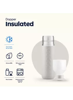 Dopper Insulated 350 ml Gentle Grey | Thermosfles | Vits & Mins