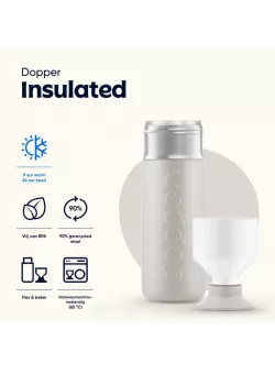 Dopper Insulated 580 ml Gentle Grey | Thermosfles | Vits & Mins