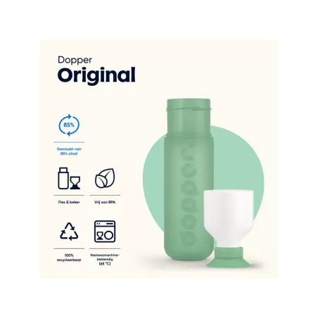 De Dopper Original 450 ml in Moody Mint