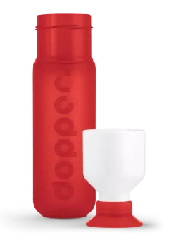 Dopper Original 450 ml Simply Red | Herbruikbare Waterfles | Vits & Mins