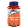 NOW Arginine & Ornithine 500/250 mg | Vits & Mins