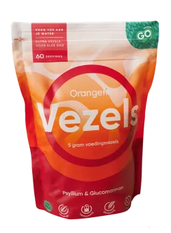 Orangefit® Vezels – Psyllium & Glucomannan | vitsenmins.nl