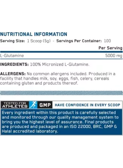 Applied Nutrition L-Glutamine Poeder | Vits & Mins
