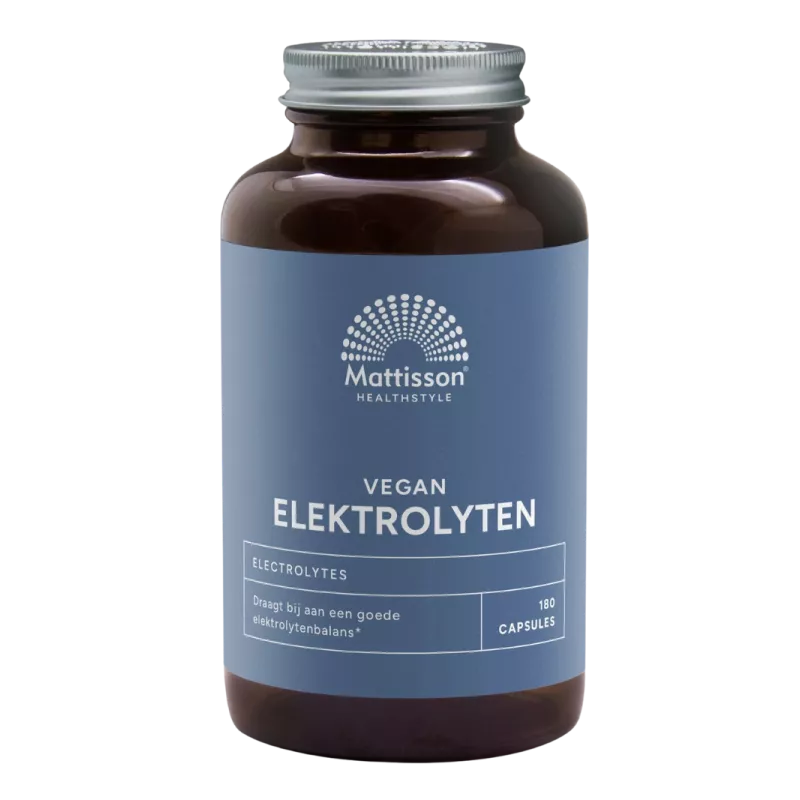 Mattisson Elektrolyten Capsules Vegan Suikervrij | Vits & Mins