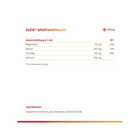 Vitals Elete™ Sportmineralen kopen | Vits & Mins