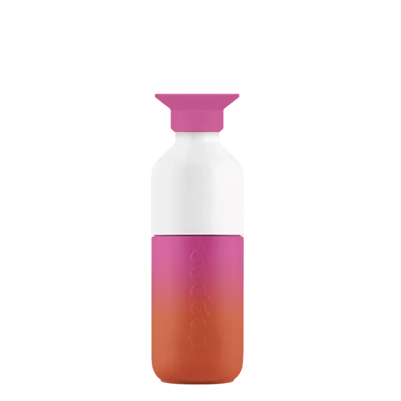 Dopper Steel 350 ml Sunset Pink | RVS Waterfles