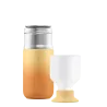 Dopper Steel 350 ml Sunrise Yellow | RVS Waterfles