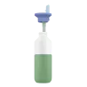 Dopper Steel 350 ml Fresh Green x Flip Straw | Waterfles