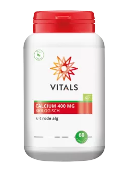 Vitals Calcium 400mg Biologisch kopen | Vits & Mins