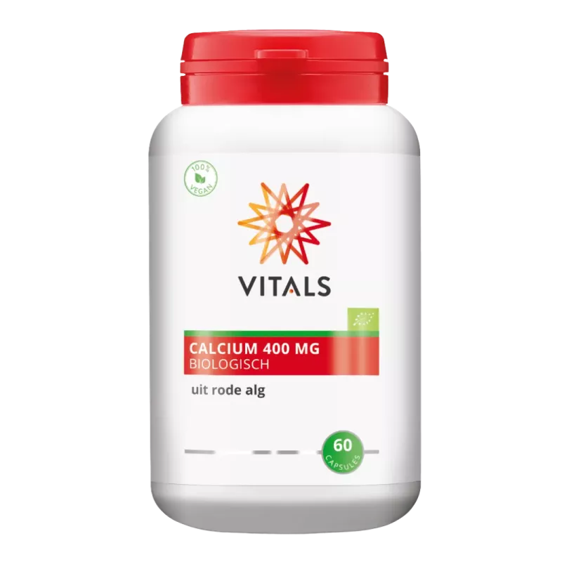 Vitals Calcium 400mg Biologisch kopen | Vits & Mins
