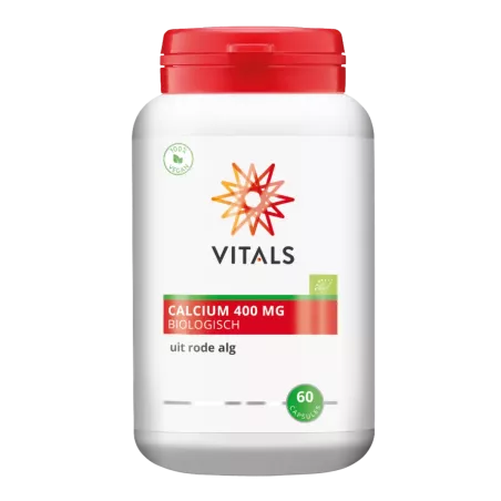 Vitals Calcium 400mg Biologisch kopen | Vits & Mins