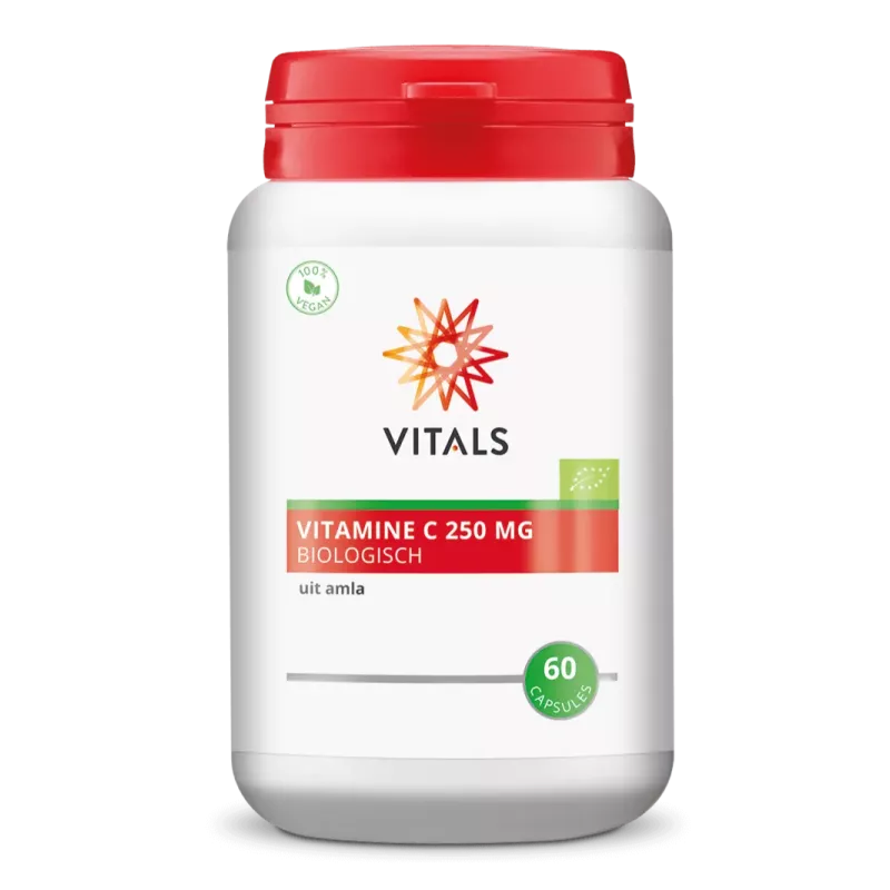 Vitals Vitamine C 250mg Biologisch kopen | Vits & Mins