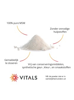 Vitals MSM Poeder kopen | Vits & Mins
