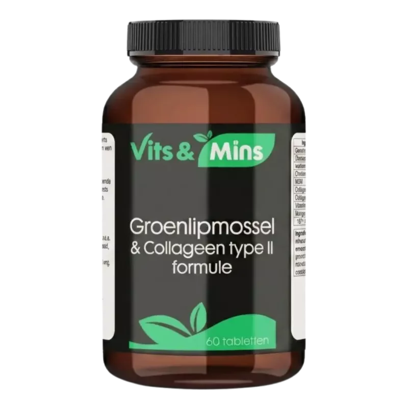 Groenlipmossel & Collageen Type II Formule kopen | Vits & Mins