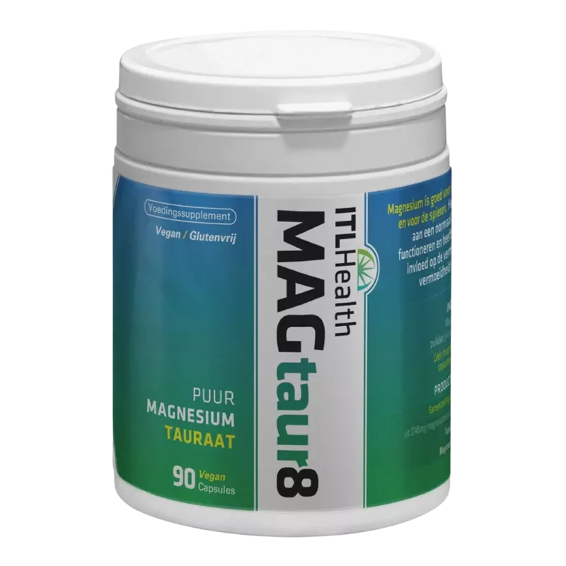 MAGtaur8 ITL Health - puur magnesium tauraat kopen | vitsenmins.nl